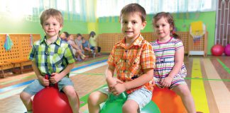 Aktywność fizyczna w przedszkolu. Fot. Fotolia.com