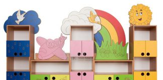 Akma meble przedszkole żłobek zestaw tęcza